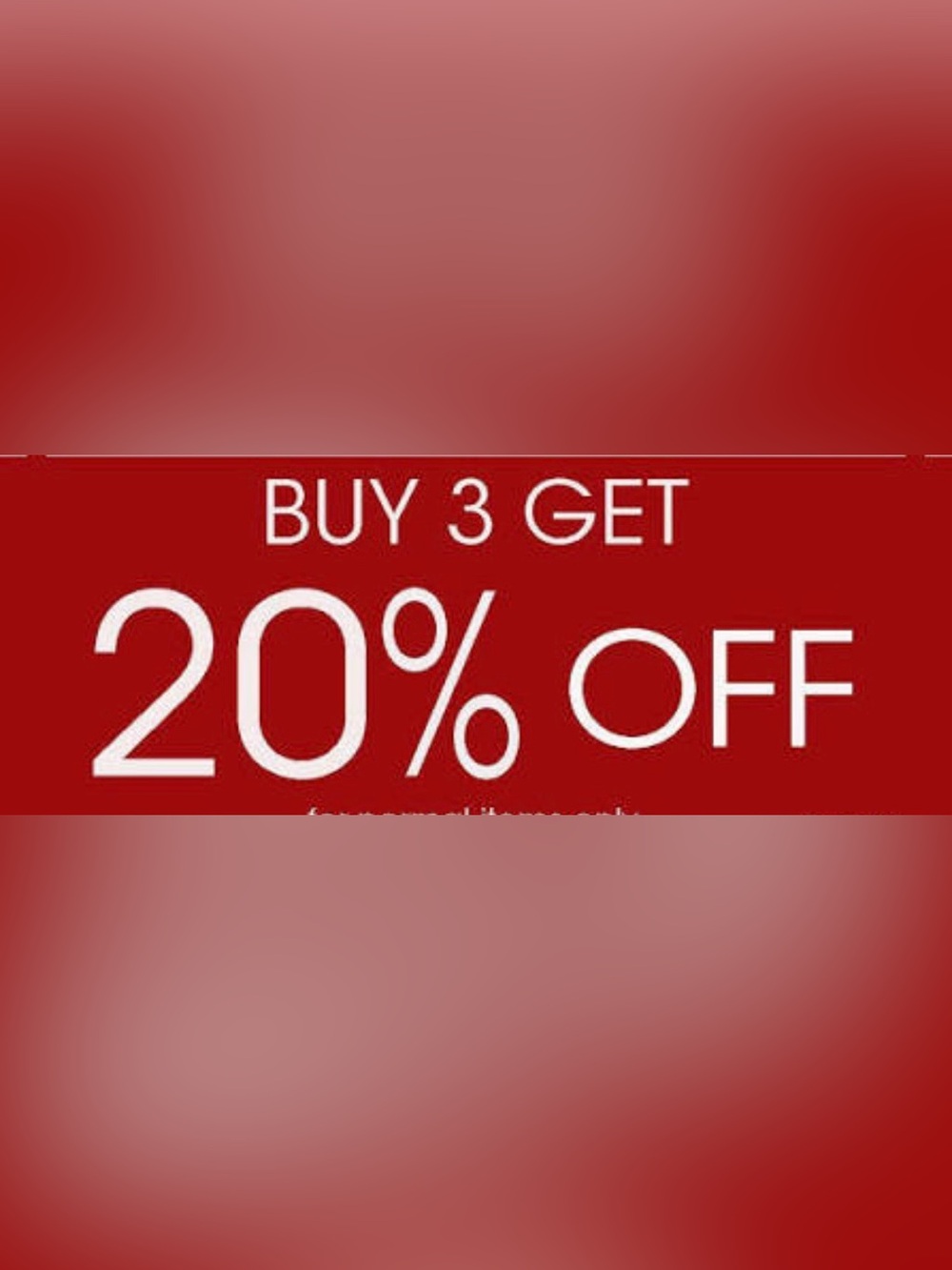 Put 3 in your cart automatically gives you the 20% discount. Pay & I ship!